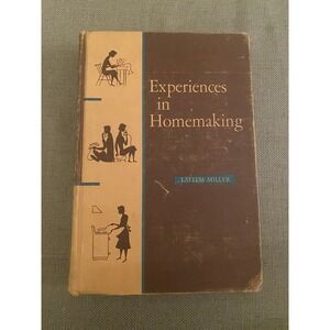 1954‎ Experience in Homemaking: Cooking/Sewing/Relationship/Home Economics RARE